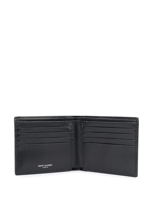 Logo wallet SAINT LAURENT | 6077271JB0E1000